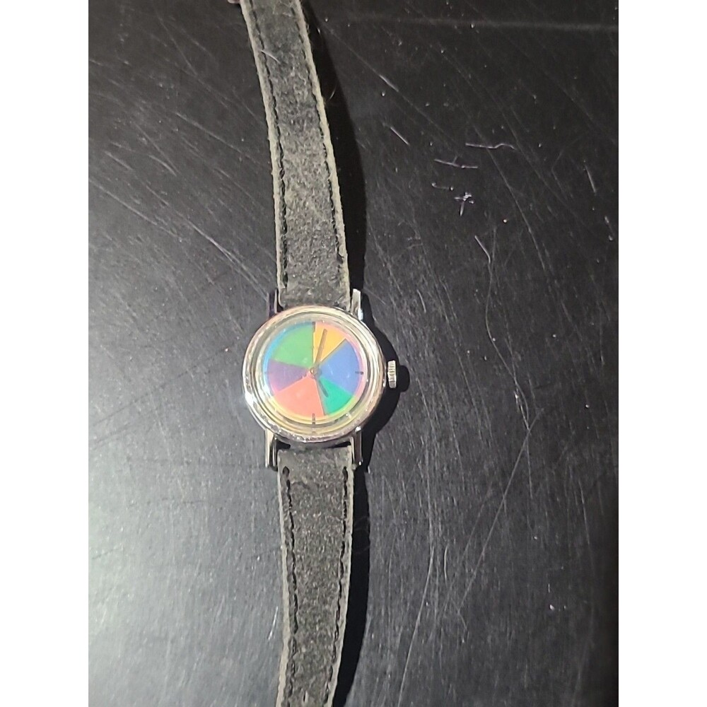 1969 Timex "Color Flix" Pakter / Krauss Ladies Mechanical Watch - Color Wheel